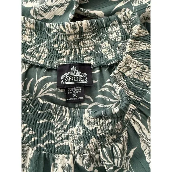 Angie Boho Wide Leg Floral Palazzo Pants - Size Medium - Coastal Festival Wear - Picture 4 of 5